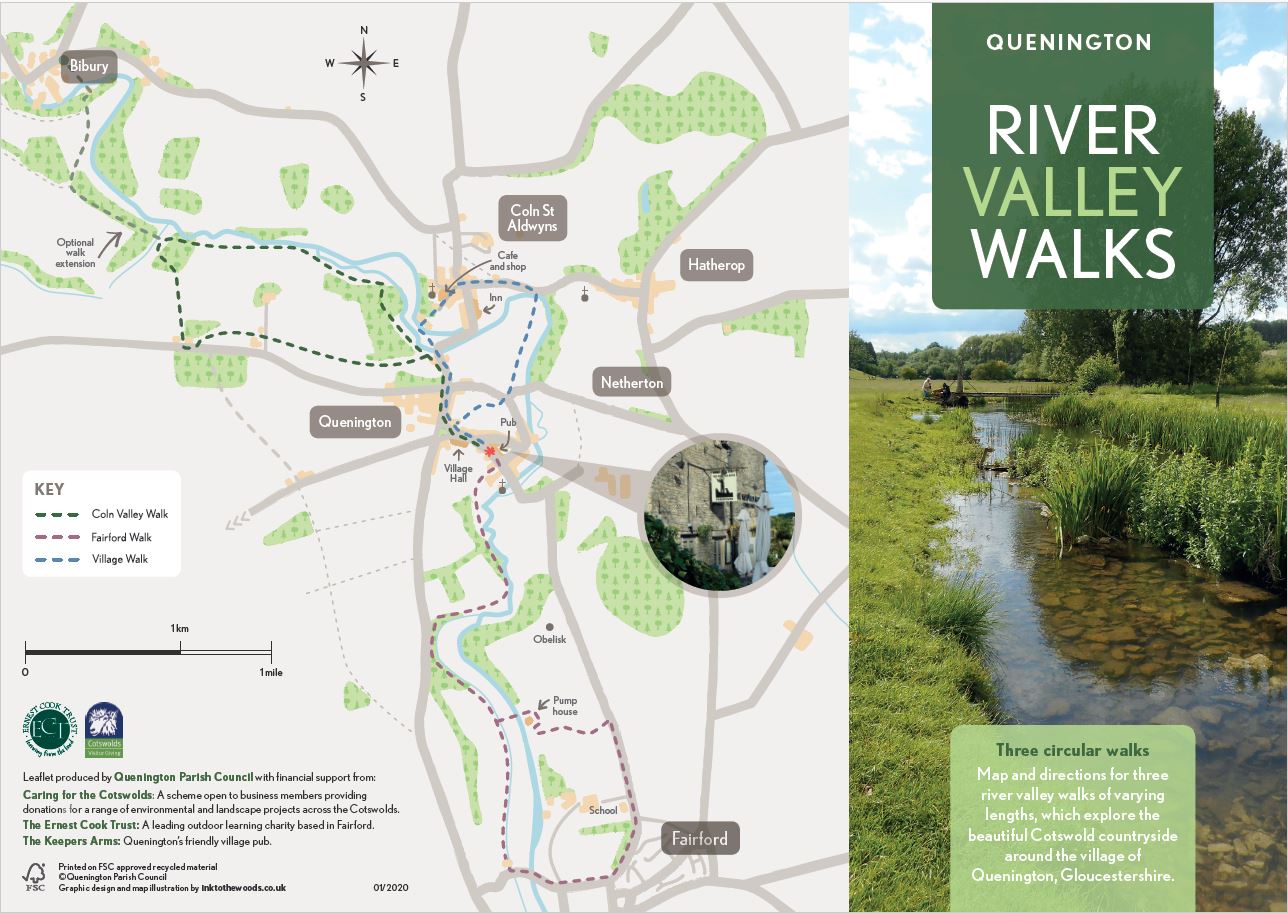 quenington river valley walks